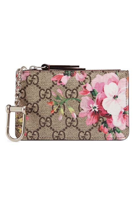 gucci bloom makeup bag|gucci blooms key pouch.